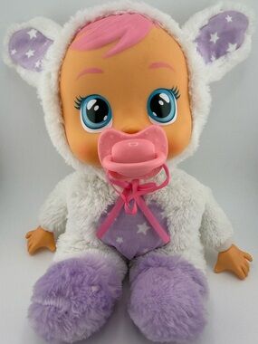 Cry Babies Goodnight Coney - Sleepy Time Baby Doll with LED Lights and Lullabies